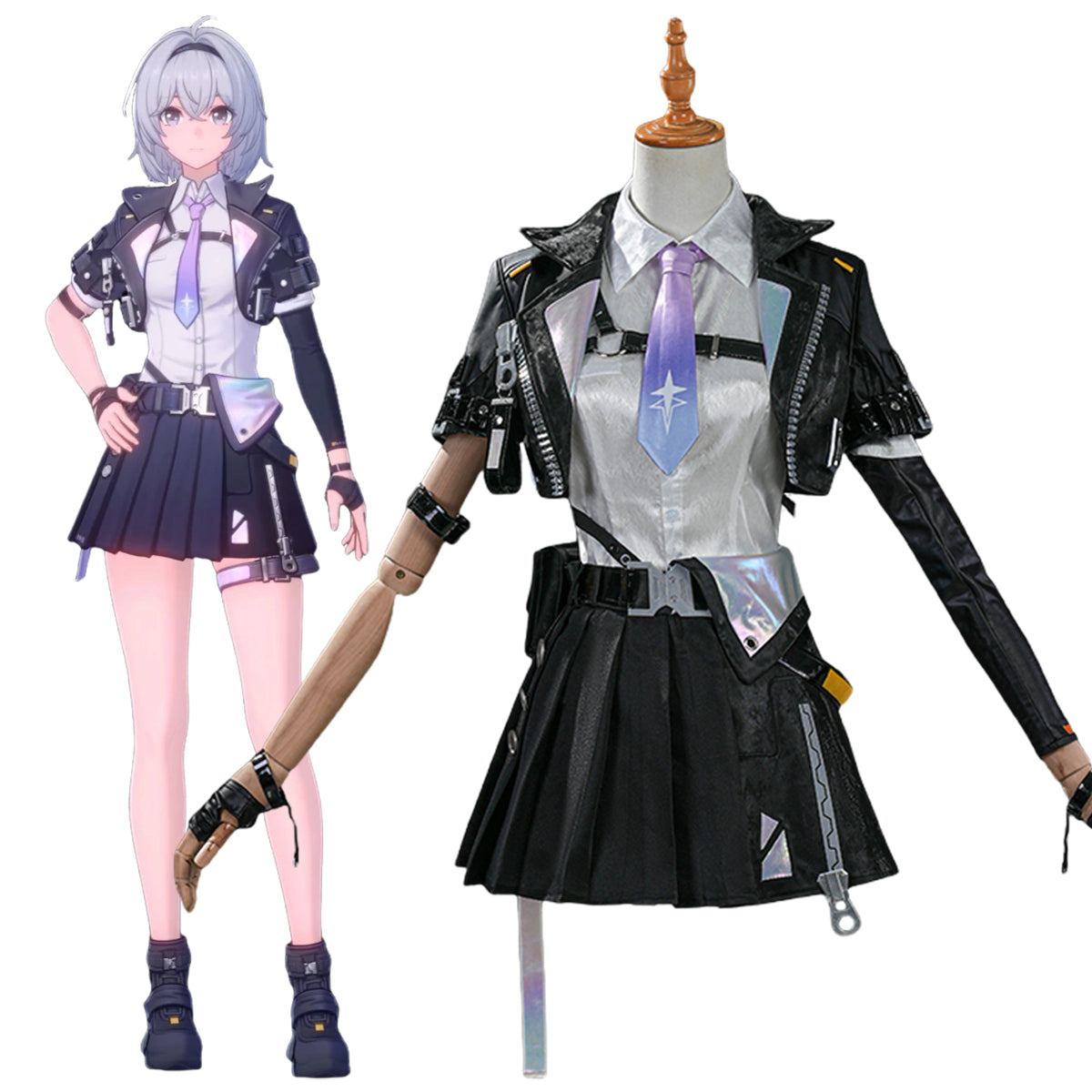 Neverness to Everness Female Protagonist Cosplay Costume