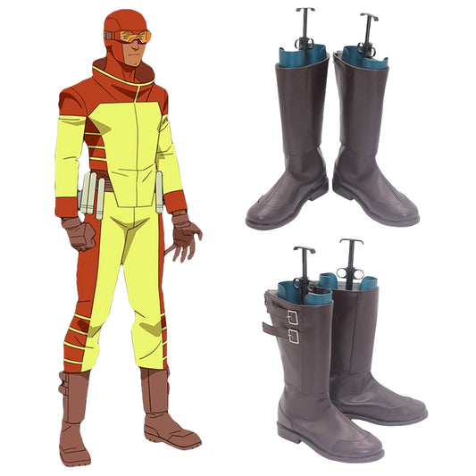 Akatsuki Deidara aus Naruto Halloween Weiße Schuhe Cosplay Stiefel
