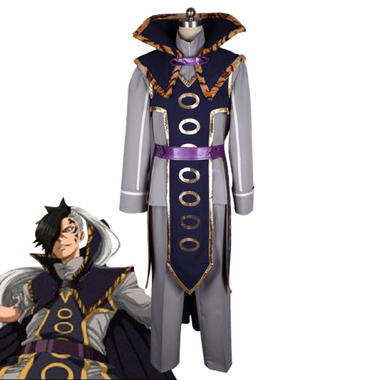 Fairy Tail Black Rogue Cheney Cosplay Costume