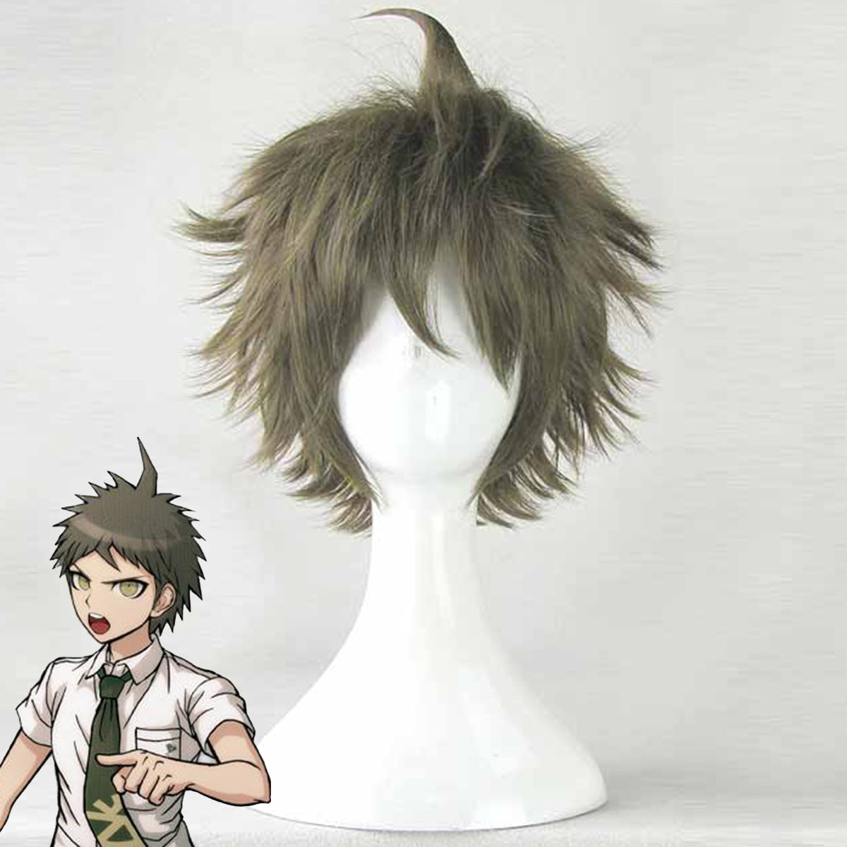 Honkai: Parrucca cosplay d'argento di Star Rail Arlan