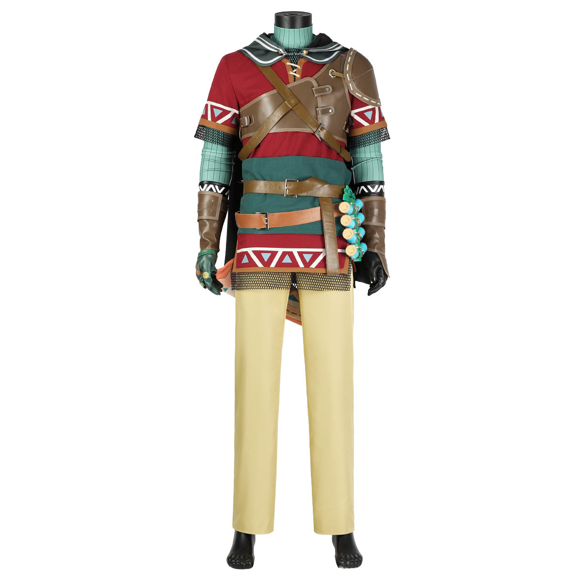 TLOZ: Tears of the Kingdom Link Hylian Tunic Cosplay Costume