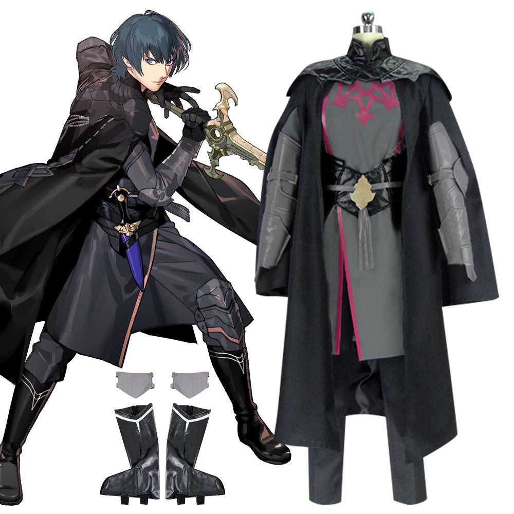 FE: Three Houses Male Byleth Cosplay Costume Premium Edition