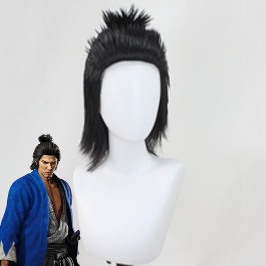 Honkai: Parrucca cosplay d'argento di Star Rail Arlan