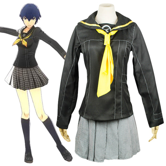 Persona 4 Shin Megami Tensei Shirogane Naoto School Uniform Cosplay Costume
