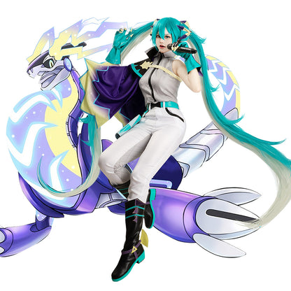 PM feat. Vocal Idol Project VOLTAGE Dragon Type Cosplay Costume