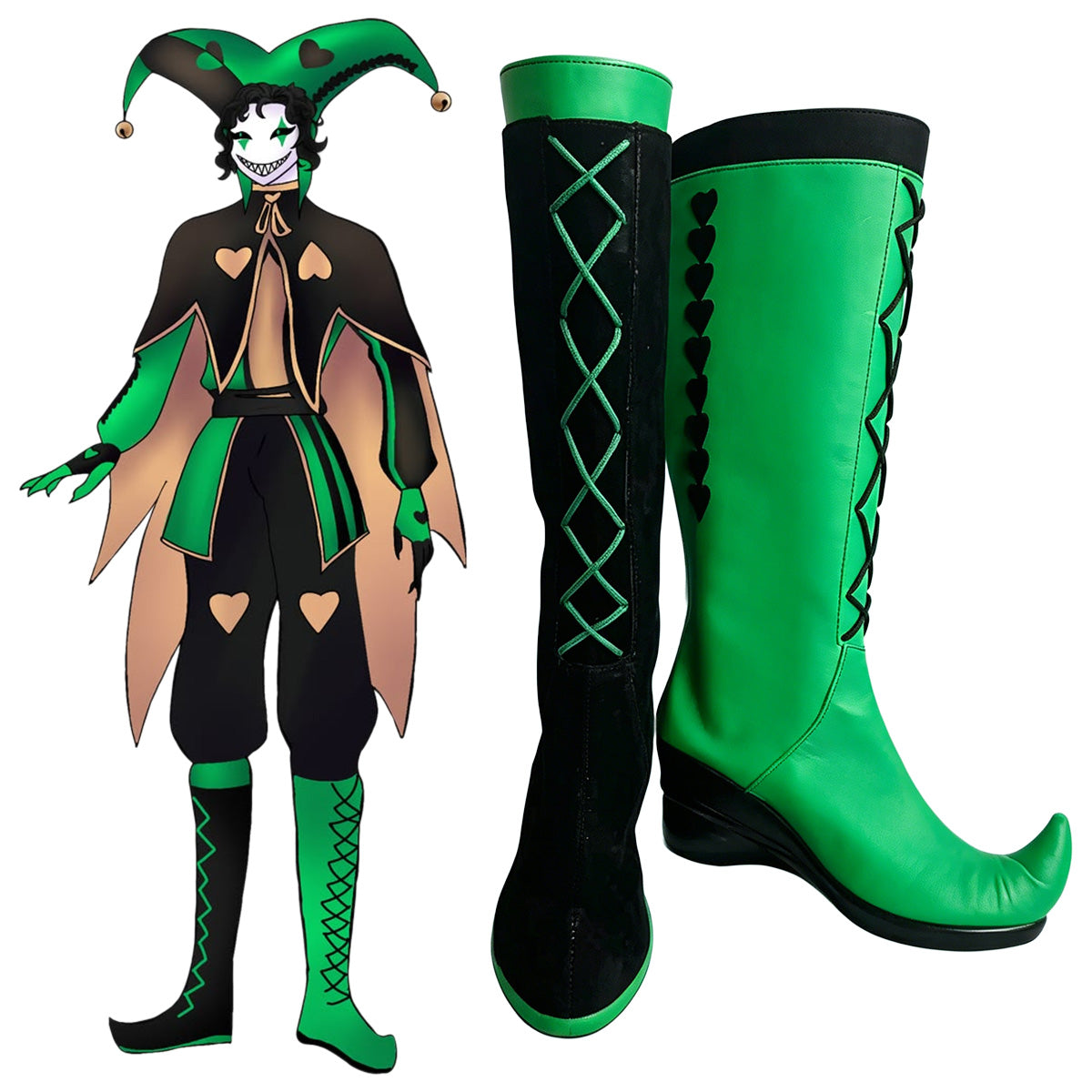 Akatsuki Deidara aus Naruto Halloween Weiße Schuhe Cosplay Stiefel