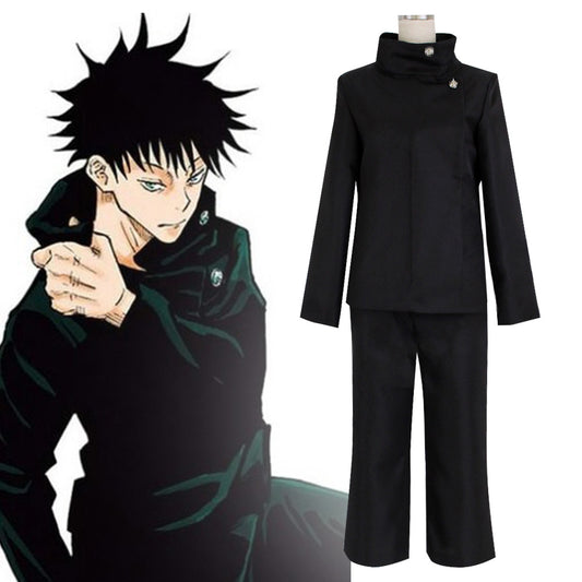 Jujutsu Kaisen Sorcery Fight Megumi Fushiguro Black Comic Ver. Cosplay Costume