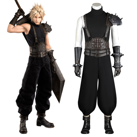 Final Fantasy VII FF7 Rebirth Remake Cloud Strife Cosplay Costume