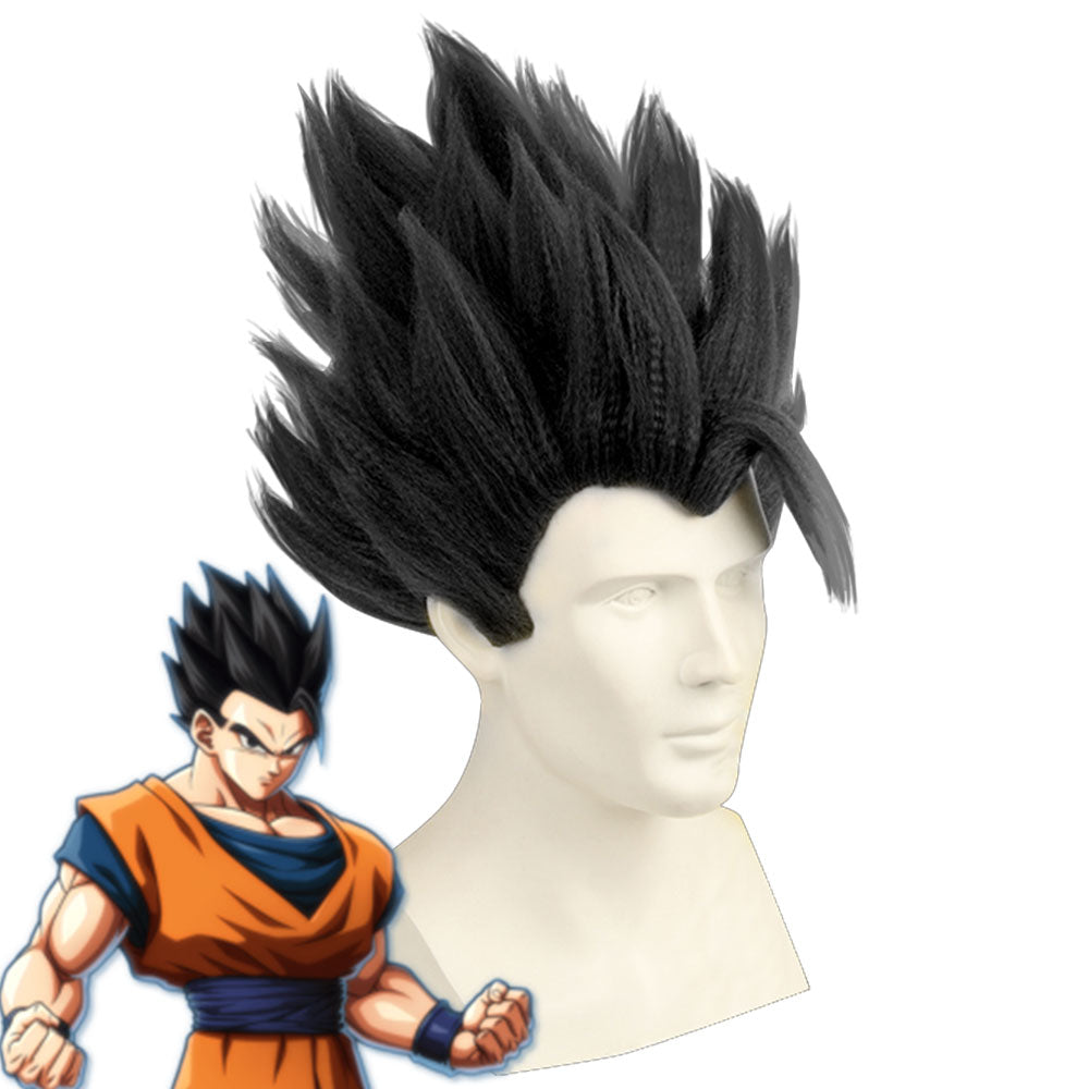 D Ball Ultimate Son Gohan Black Cosplay Wig