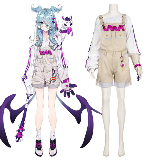 Virtual YouTuber LazuLight Elira Pendora Cosplay Costume