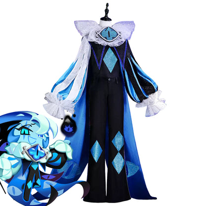 Cookie Run: Kingdom Shadow Milk Cookie Cosplay Costume