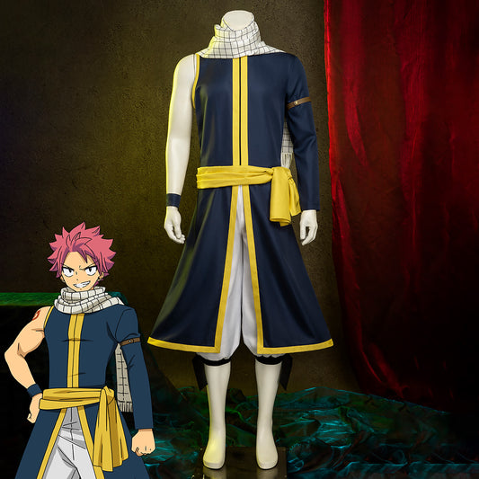 Fairy Tail: 100 Years Quest Natsu Dragneel Cosplay Costume
