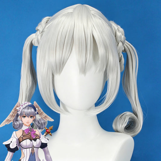 Honkai: Parrucca cosplay d'argento di Star Rail Arlan