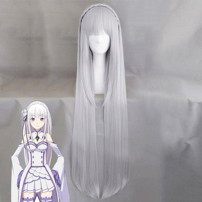 Peluca de cosplay marrón Zhongli de Genshin Impact Halloween