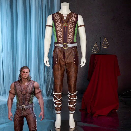 Baldur's Gate III BG3 Halsin Camp Cosplay Costume