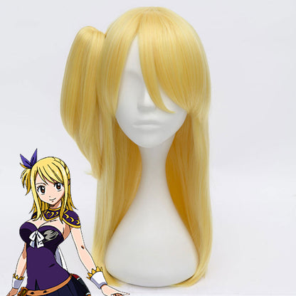 Fairy Tail Lucy Heartfilia Golden Cosplay Wig