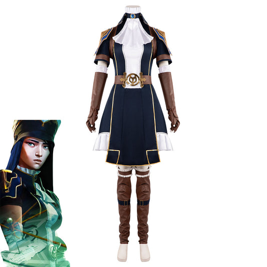 League of Legends Arcane LOL Caitlyn Cosply Costume