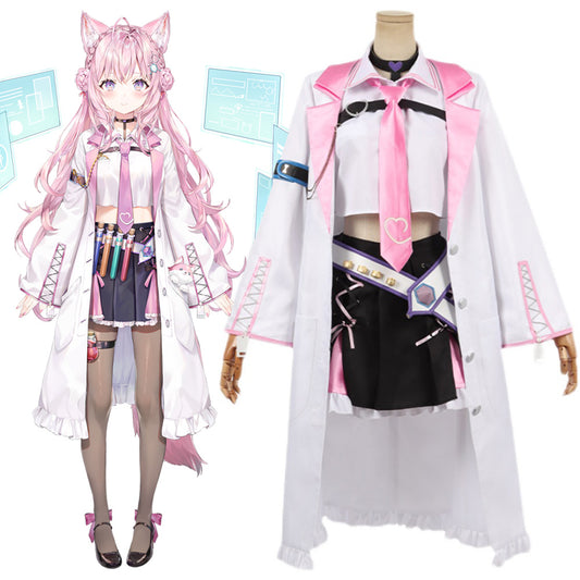 Hololive Virtual YouTuber Hakui Koyori Cosplay Costume