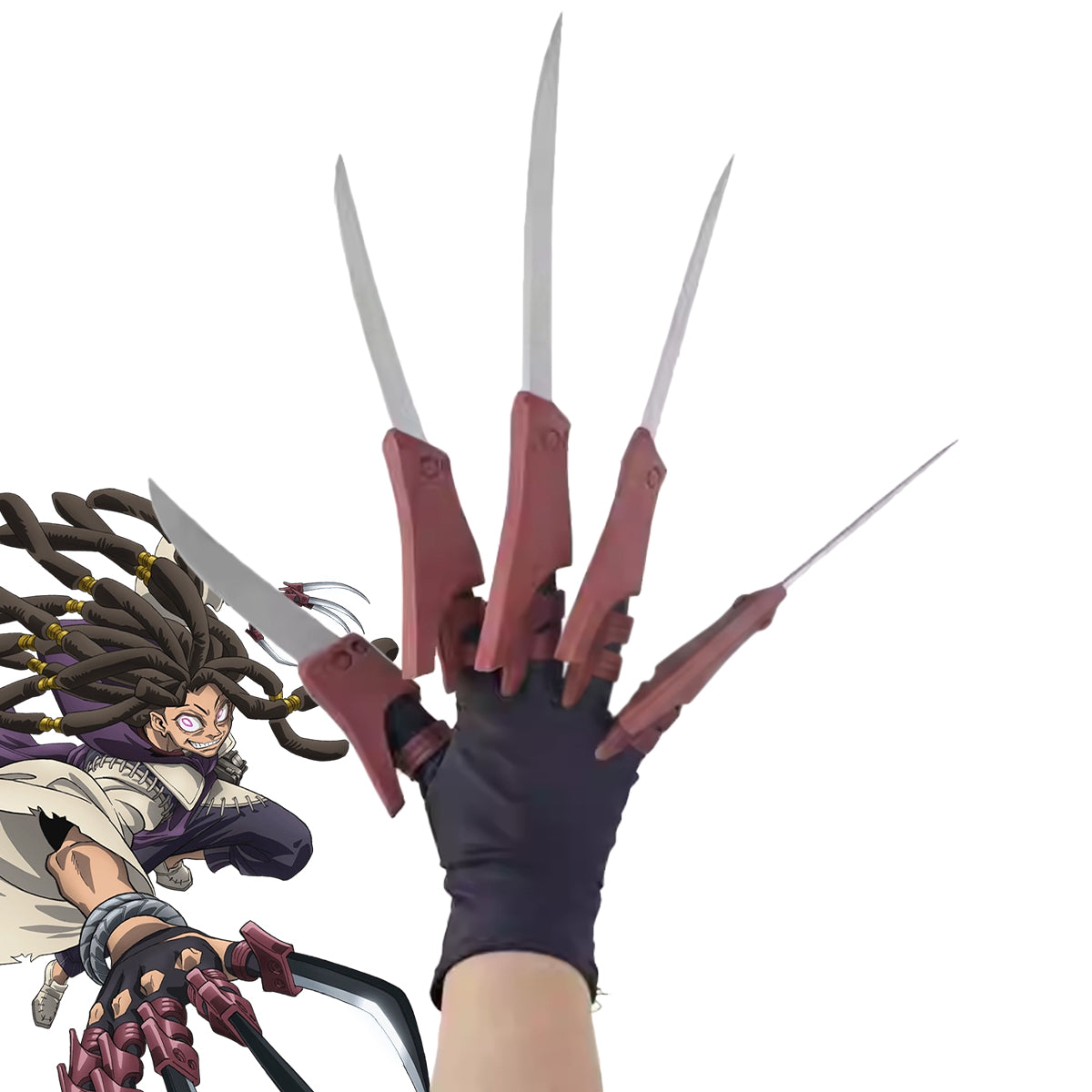 GACHIAKUTA Jabber Wonger Claws Cosplay Accessory Prop – Gcosplay
