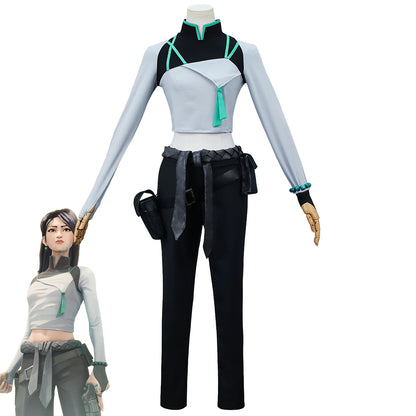 Hinata Hyuga aus Naruto Halloween Cosplay Kostüm – D Edition