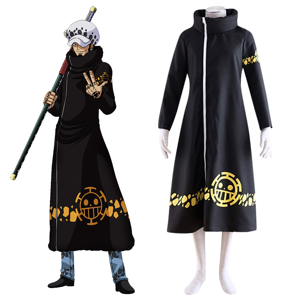 One Piece Trafalgar D Water Law 2Y Cosplay Costume - New Edition