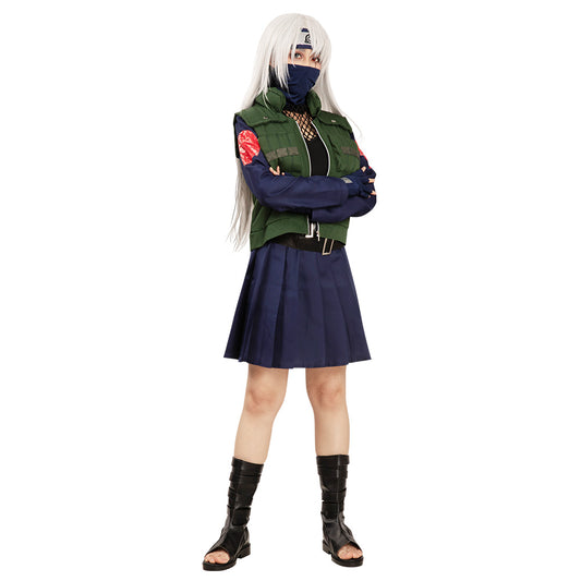 Weiblicher Kakashi Hatake aus Naruto Halloween Cosplay Kostüm