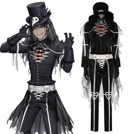 Disney Twisted Wonderland Heartslabyul Ace Trappola Halloween Cosplay Costume