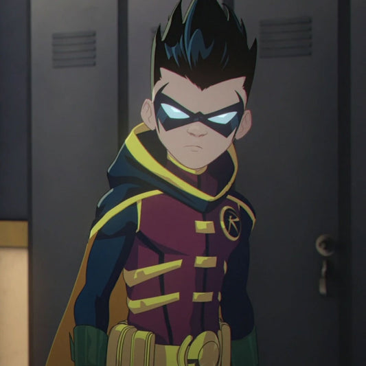 Batman and Sm: Battle of the Super Sons Damian Wayne Cosplay Costume