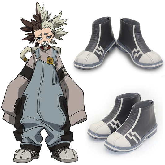 Akatsuki Deidara aus Naruto Halloween Weiße Schuhe Cosplay Stiefel