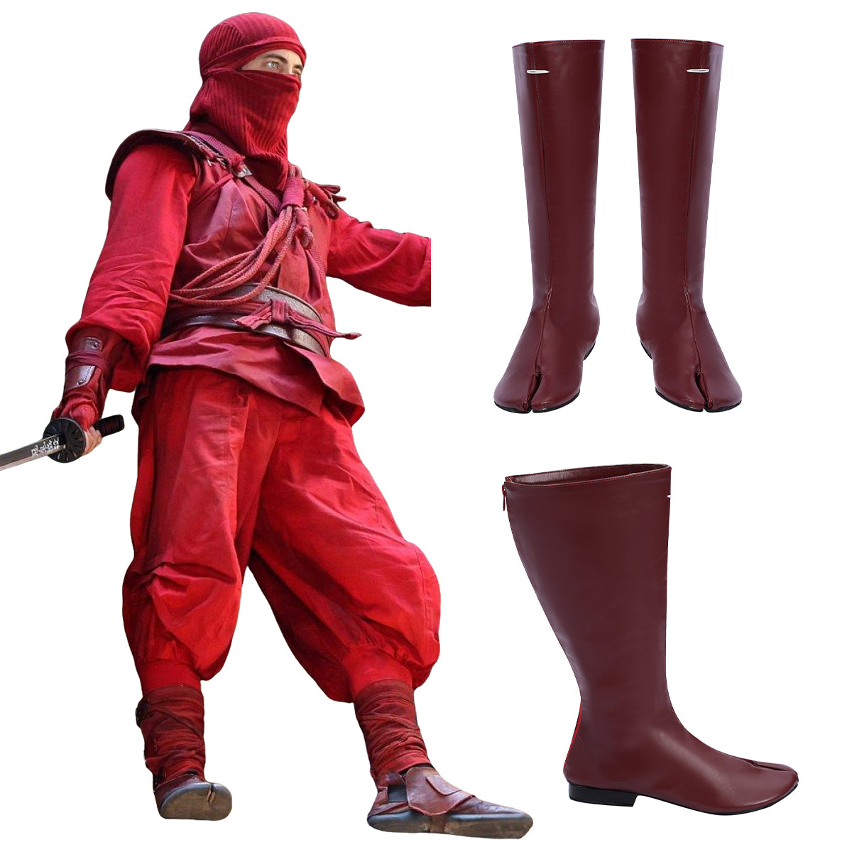 Spider Man 4 Brand New Day The Hand Brown Shoes Cosplay Boots
