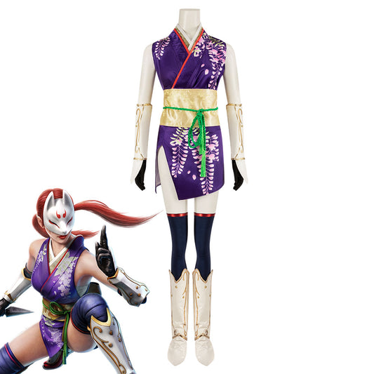 Tekken Tag Tournament 2 Kunimitsu Cosplay Costume