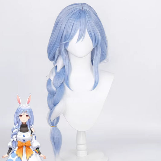 Hololive Youtuber Vtuber Usada Pekora Pekora's Mom Blue Cosplay Wig