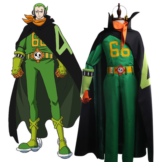 One Piece Germa 66 Vinsmoke Yonji Cosplay Costume