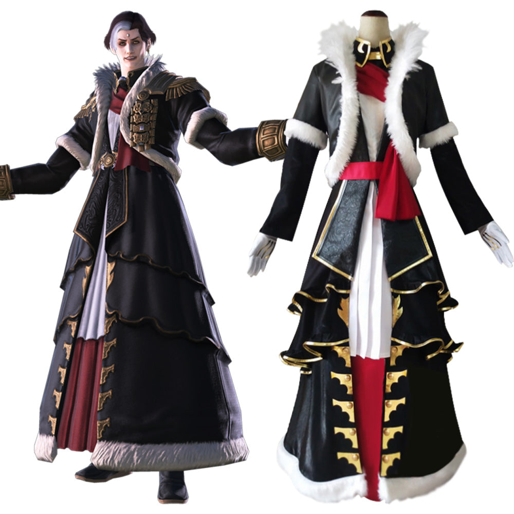 Final Fantasy XIV FF14 Emet-Selch Solus Zos Galvus Cosplay Costume