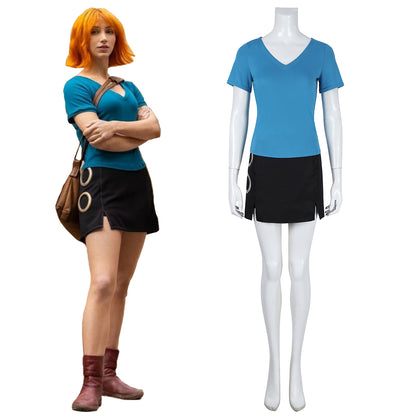 One Piece Live Action Season 2 Nami Cosplay Costume