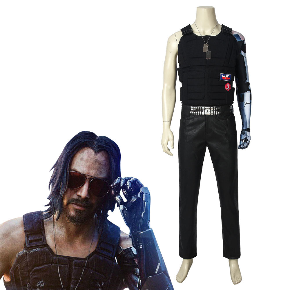 Cyberpunk 2077 Johnny Silverhand Cosplay Costume