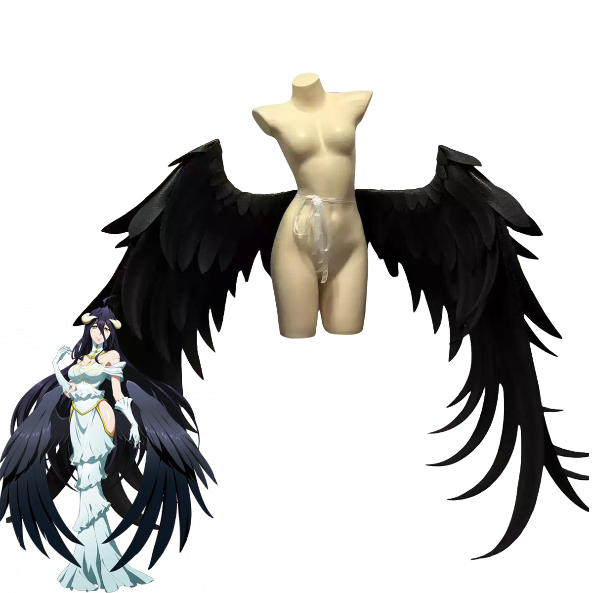 Overlord Albedo Wing Cosplay Accessory Prop