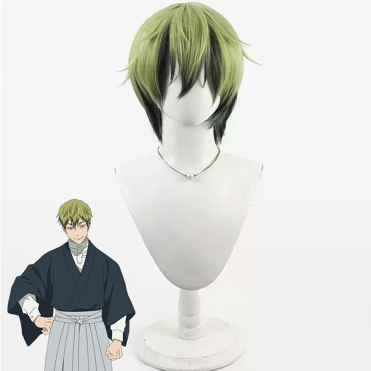 Motosega Uomo Denji Parrucca Cosplay Dorata