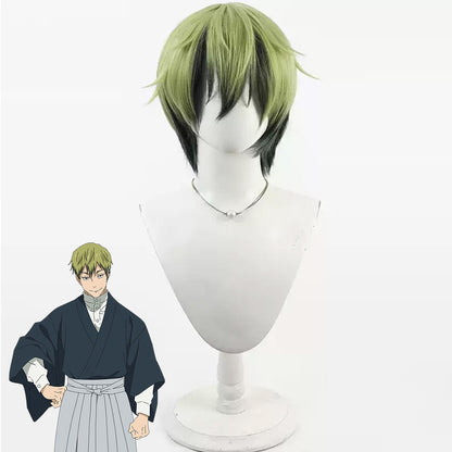Motosega Uomo Denji Parrucca Cosplay Dorata