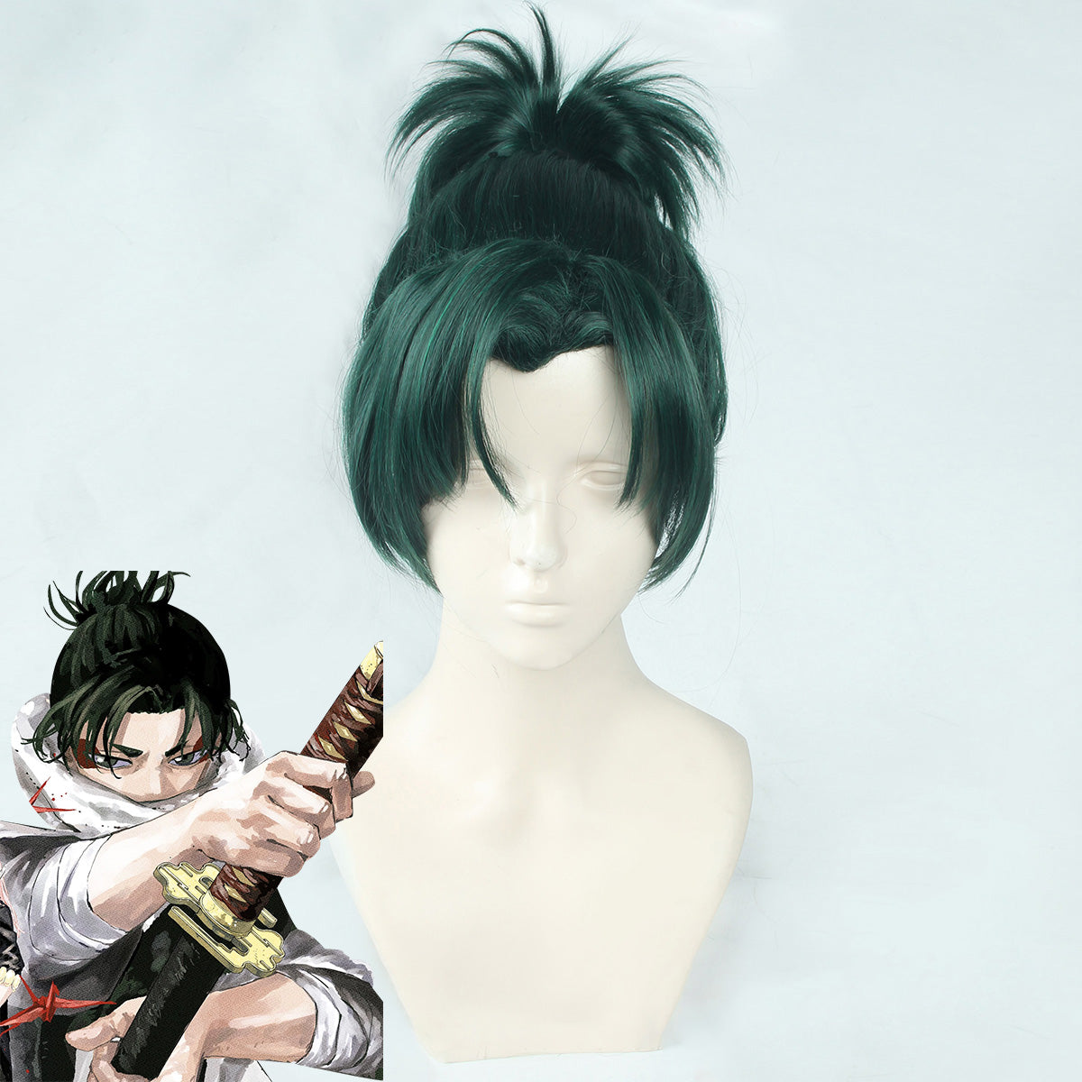 Chainsaw Man Denji Goldene Cosplay Perücke