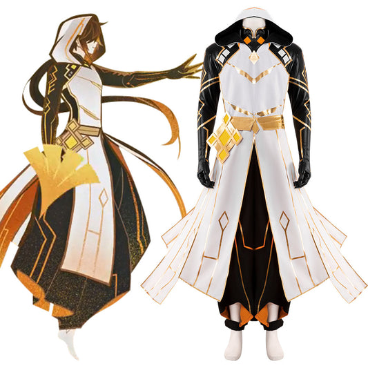 Genshin Impact Morax Zhongli Cosplay Costume