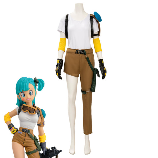 Dragon Ball Bulma Cosplay Costume