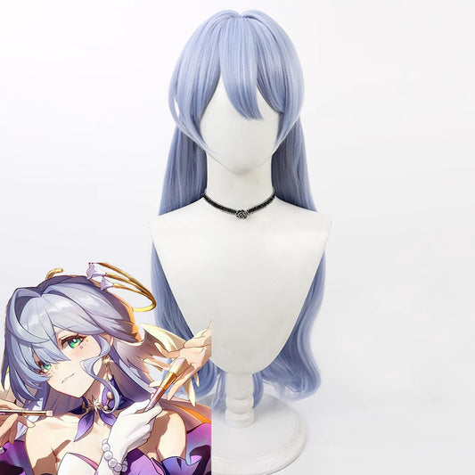Honkai: Star Rail Robin Blue Cosplay Wig
