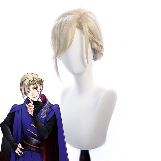 Tronçonneuse Homme Denji Doré Cosplay Perruque