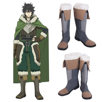 Akatsuki Deidara aus Naruto Halloween Weiße Schuhe Cosplay Stiefel