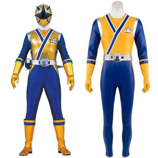 Power Rangers Samurai Gold Samurai Ranger Cosplay Costume