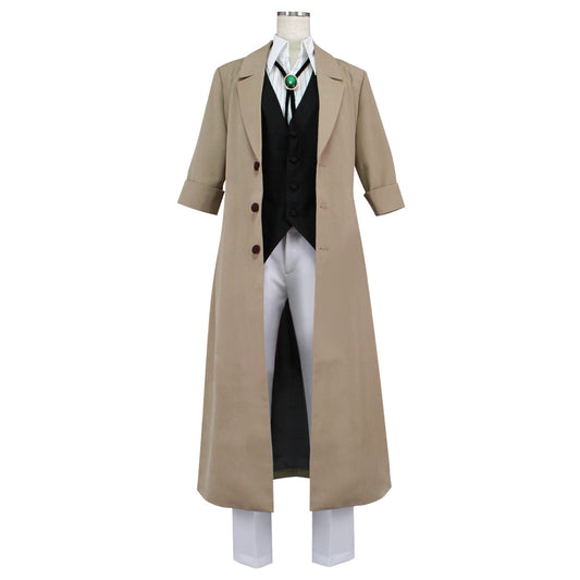 Bungou Stray Dogs Osamu Dazai Brown Cosplay Costume