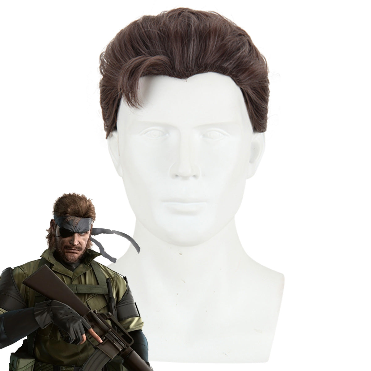 Motosierra Hombre Denji Golden Cosplay Peluca