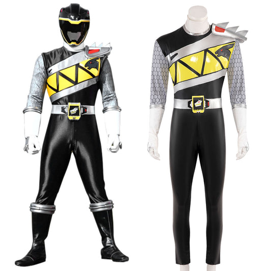 Power Rangers Dino Charge Dino Charge Black Ranger Cosplay Costume