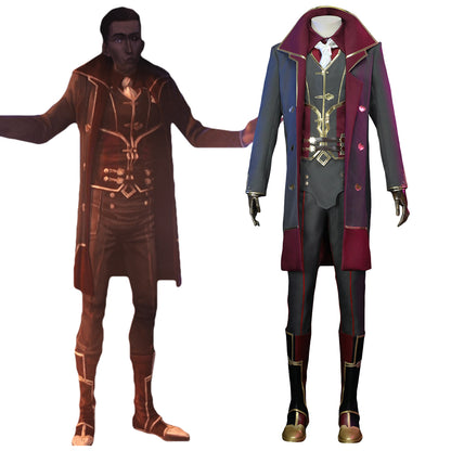 Ace Anwalt Gyakuten Saiban Miles Edgeworth Cosplay Kostüm